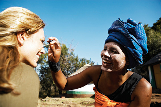 Face-painting